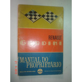 Manual Renault Gordini 1963