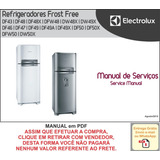 Manual Serviço Refrigerador Electrolux Df 43