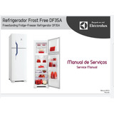 Manual Serviço Refrigerador Frost Free Eletrolux