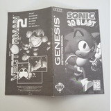 Manual Sonic 3d Blast Sega Genesis