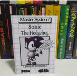 Manual Sonic The Hedgehog Master System Iii (master System)