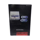 Manual Super Nintendo Fat Original Nintendo