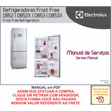 Manual Técnico Serviço Refrigerador Electrolux Db52 Db53