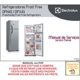 Manual Técnico Serviço Refrigerador Electrolux Dfn41