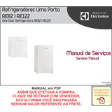 Manual Técnico Serviço Refrigerador Electrolux Re82 Re122