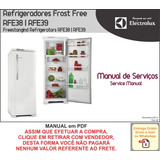 Manual Técnico Serviço Refrigerador Electrolux Rfe 38 39