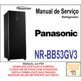Manual Técnico Serviço Refrigerador Panasonic Nr