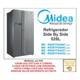 Manual Técnico Serviço Refrigerador Side By Side Midea 528l