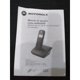 Manual Telefone Sem Fio Motorola Linha