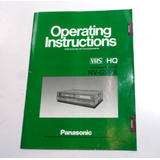 Manual Usar Videocassete Panasonic Nv g9px