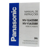 Manual Vídeo Cassete Panasonic Nvsj435br E