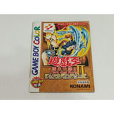 Manual Videogame Gameboy Color Yu gi