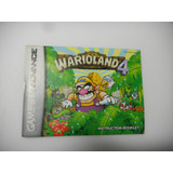 Manual Warioland 4 Gameboy