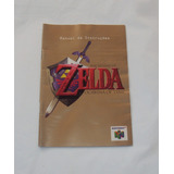 Manual Zelda Ocarina Of Time Original Gradiente Nintendo 64