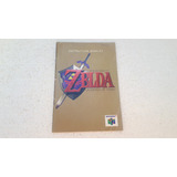 Manual Zelda Ocarina Of Time Original Nintendo 64 N64 Usa