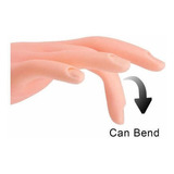 Mão Articulada Treino Manicure Unhas Gel