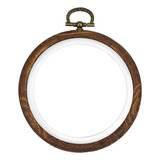Mão Bordado Arco Ponto Cruz Quadro De Bambu Círculo Diy