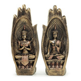 Mão Esotérica Buda Hindu Enfeite De