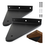 Mão Francesa 20cm Invisível Suporte Triangular Prateleira