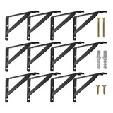 Mão Francesa 40 Cm Kit 24 Pçs Suporte Cantoneira Prateleira