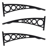 Mão Francesa Especial Para Toldo Em Abs 70cm 4 Peças