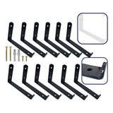 Mão Francesa Invertida 30cm 5mm 24 Pçs Industrial Reforçada
