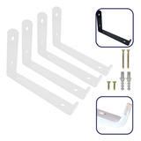Mão Francesa Invertida 35cm 5mm 4 Peças Industrial Reforçada