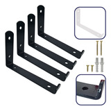 Mão Francesa Invertida 40cm 5mm 4 Peças Industrial Reforçada