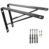 Mão Francesa Suporte Prat 30cm Parafusos Buchas 4 Pcs