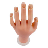 Mão Para Treino Manicure Silicone Unhas Gel Dedo Oferta