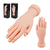 Mão Postiça Para Treino Manicure Silicone