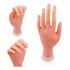 Mão Silicione Treino Unhas Flexível Articulada Manicure