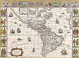 Mapa América Antigo 1650