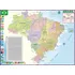 Mapa Brasil Político Estatístico Rodoviário Atualizado Multimapas Normal
