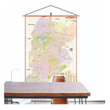 Mapa Cidade Belo Horizonte Politico Banner