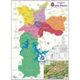 Mapa Cidade Municipio De São Paulo Gigante Atualizado