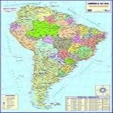Mapa Da América Do Sul - Político