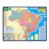 Mapa Do Brasil Escolar Politico Rodoviário Poster Atlas Geográfico Atual Glomapas, Edição Especial Qr Code Educativo
