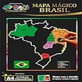 Mapa Do Brasil Off Paper 10502 Preto
