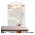 Mapa Estado Da Bahia Banner Moldura Laminado 120x90cm