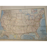 Mapa Estados Unidos 1968