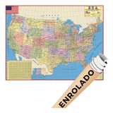 Mapa Estados Unidos Eua