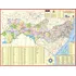 Mapa Geográfico Político Rodoviário Gigante Do Estado De Pernambuco - No Litoral Nordestino Brasileiro - Dobrado Medindo 120x90 Cm - Praia Interior Turismo E Entregas - Equipe Multivendas