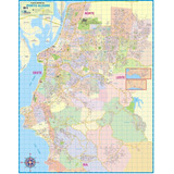 Mapa Gigante Município Cidade De Porto Alegre Capital Do Rs