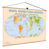 Mapa Mundi Fuso Horario