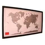 Mapa Mundi Raspadinha Scratch Map De Raspar Em Português