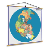Mapa Pangea Mundi Politico Geográfico Banner