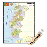 Mapa Portugal Politico Rodoviario