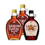 Maple Syrup 100 Puro Stuttgart 2 Tradicionais 1 Escuro 3 X 250ml 