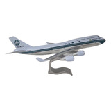 Maquete Avião Em Resina B 747 400 Varig 38 Cm